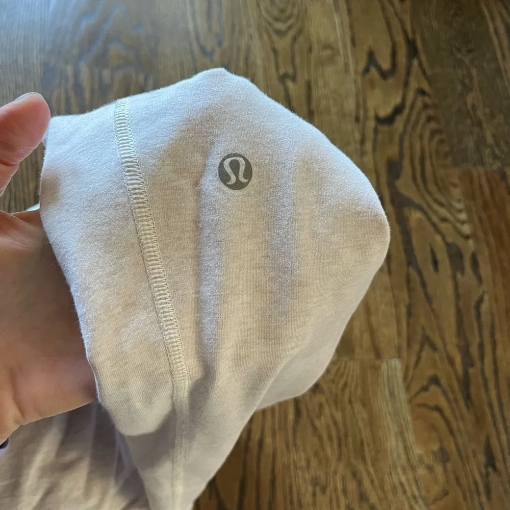 Lululemon Rejuvenate Sweat Pant size 10 in Dune zip pockets